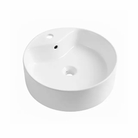 Superior Strength Art White Countertop Basin Without Faucet